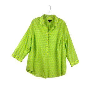 Lands End womens shirt /tunic  size 20  chest 50  hip 56  length 28